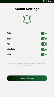 Azan Saudi Arabia android App screenshot 0